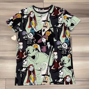 CAKEWORTHY Disney Tim Burton's The Nightmare Before Christmas Tee Size Small